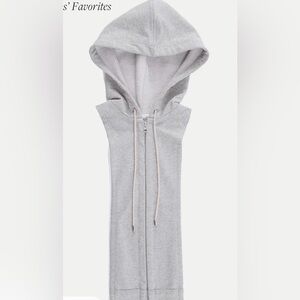 Veronica Beard Hoodie Dicky Heather Grey